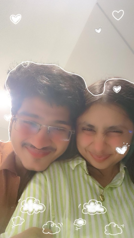 Us on the 3rd of July, all smiles