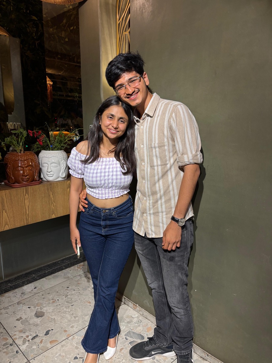 Us in Ahmedabad