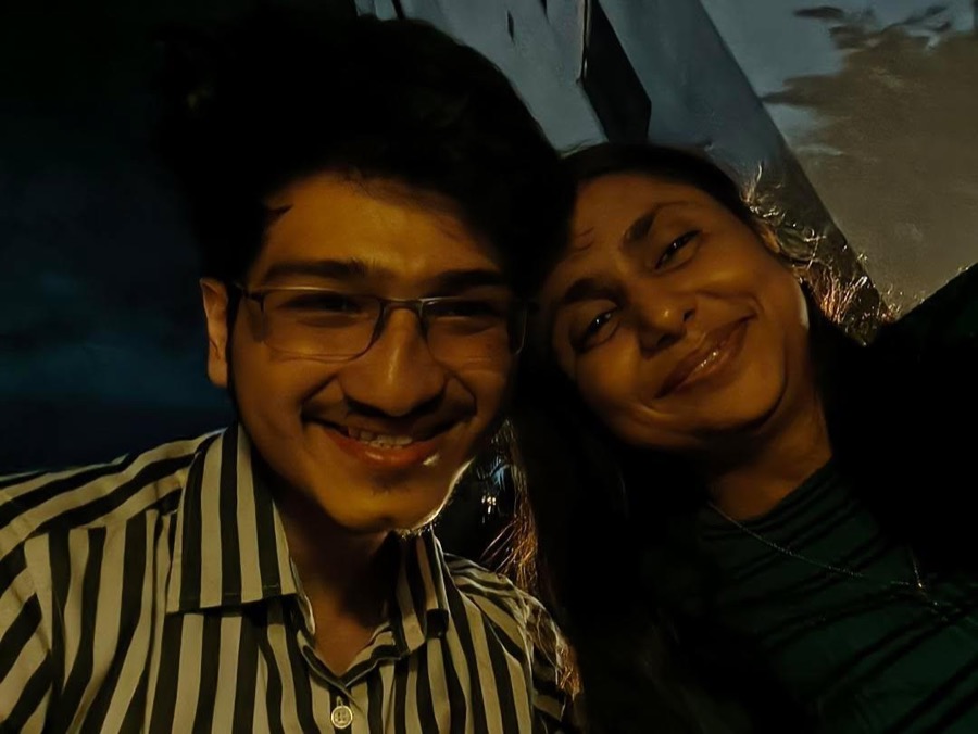 The two of us, that night